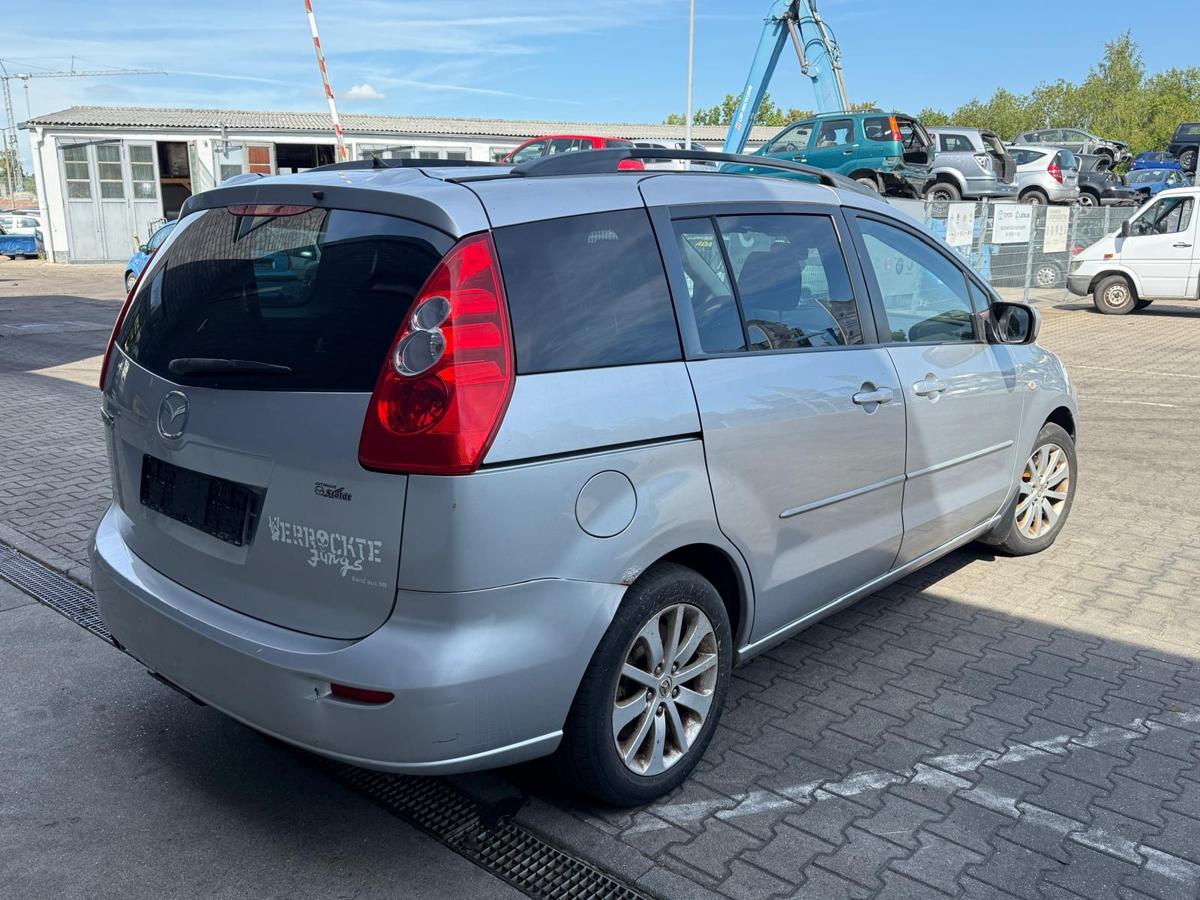 Mazda 5 CR original Tür vorn links 22V Satinsilber Rohbau BJ07